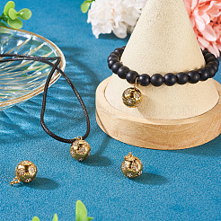 2 шт. подвеска из нержавеющей стали 304 с микропаве из кубического циркония&nbsp;STAS-TA0003-08