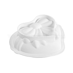 Пищевое сердце с бантом силиконовые Молды для муссового торта&nbsp;SIMO-PW0001-003A