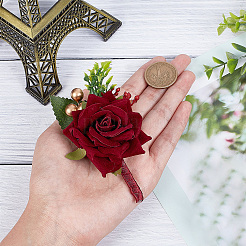 1шт шелковая брошь&nbsp;AJEW-DJ0001-02