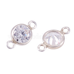 925 подвеска-коннектор из стерлингового серебра с паве циркония&nbsp;STER-TAC0001-05