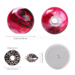 Комплекты ожерелий из эластичных браслетов своими руками&nbsp;DIY-YW0001-79