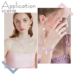 Прозрачные акриловые бусины&nbsp;TACR-PH0001-36