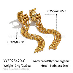 Серьги-кольца из нержавеющей стали 304&nbsp;AU2078-1