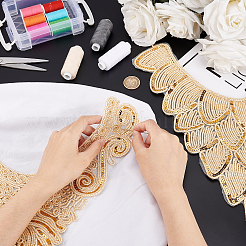 2 шт. 2 стиля компьютерной вышивки нашивки на ткань&nbsp;DIY-FG0003-44