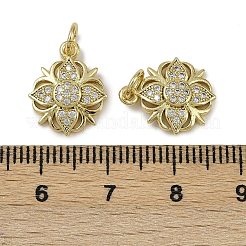 Латунные микро проложить кубического циркония подвески&nbsp;KK-I358-063G-L