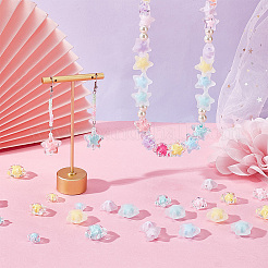 360шт 6 стиля прозрачные акриловые бусины&nbsp;TACR-AR0001-17