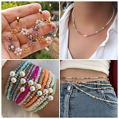 10 нити непрозрачных стеклянных бусин нити&nbsp;GLAA-TA0003-42