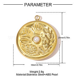 Подвески из нержавеющей стали 304&nbsp;STAS-OY007-90G