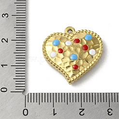 Подвески из нержавеющей стали 304 с эмалью&nbsp;LS-STAS-E216-02G-02