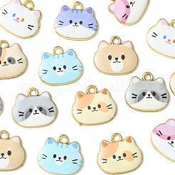 16шт 8 цвета подвески из окрашенного сплава&nbsp;FIND-FS0001-97