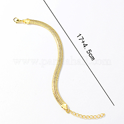 Браслеты из латунной змейки&nbsp;GY7677