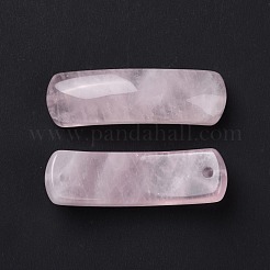 Подвески из натурального розового кварца&nbsp;G-D460-02L