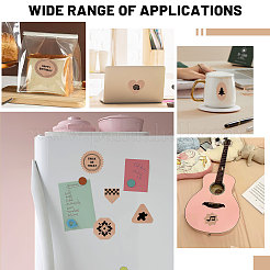 Наклейки из крафт-бумаги и ПВХ&nbsp;DIY-WH0899-410B