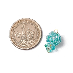 Стеклянные подвески из бисера&nbsp;PALLOY-MZ00593