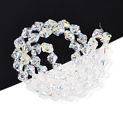 Гальванизируйте прозрачное стекло бисер нитей&nbsp;EGLA-N020-03A