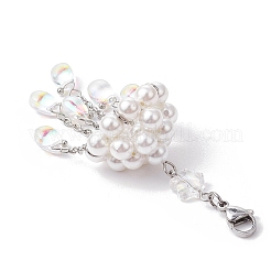 Подвеска из жемчужных бусин в виде облака&nbsp;HJEW-TA00331