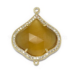 Соединители звеньев кошачий глаз&nbsp;G-E526-23B