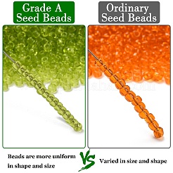 12/0 сорт круглый бисер стеклянный&nbsp;SEED-Q006-F18