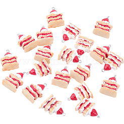 Подвески из непрозрачной смолы 20 шт.&nbsp;RESI-SC0036-49