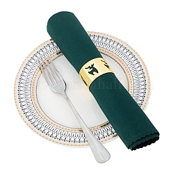 Рождественские кольца для салфеток из железа и сплава&nbsp;XMAS-K001-02D