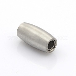 Устойчивые к потускнению нержавеющая сталь 304 с матовой поверхностью магнитные застежки с вклеивающимися концами STAS-O042-C-23