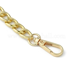 Алюминиевые плечевые ремни для сумок на цепочке&nbsp;FIND-WH0129-76B-G