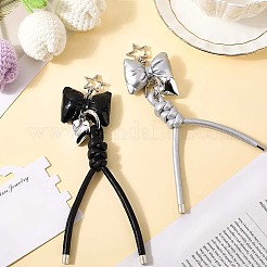 2шт брелок из искусственной кожи 2 цветов&nbsp;KEYC-CL0001-03B