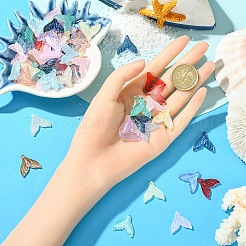 100 шт. Прозрачные стеклянные подвески&nbsp;GLAA-YW0004-87