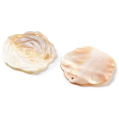 Резные подвески из натуральных пресноводных ракушек&nbsp;LS-SHEL-Z002-01