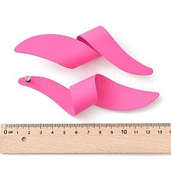 Серьги-гвоздики из сплава с закрученной головкой&nbsp;EJEW-K304-05