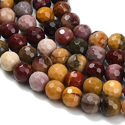 Природные mookaite бисер нитей&nbsp;G-C280-B16-6mm