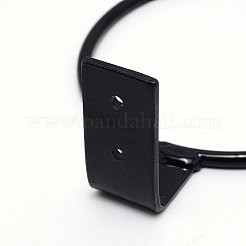 Металлический настенный кронштейн плантатор крючок кольцо для цветочного горшка для дома балкон держатель кольца цветочный горшок AJEW-WH0120-41B