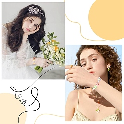 20 шт. Непрозрачные акриловые бусины&nbsp;OACR-YW0003-58