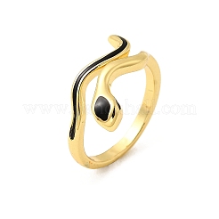 Латунные эмалевые манжеты для женщин&nbsp;RJEW-F188-04G-01