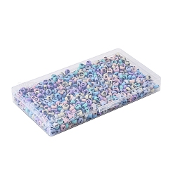 100 г плоские круглые непрозрачные акриловые бусины в стиле «ремесло»&nbsp;SACR-FS0001-34