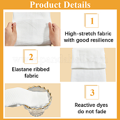 Хлопчатобумажная ткань в рубчик&nbsp;AJEW-WH20006-261A