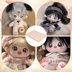 Ткань из кожи куклы из полиэстера&nbsp;DIY-WH0569-72A