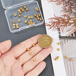 40 шт. 4 стиля 303 нержавеющая сталь гайки для сережек&nbsp;STAS-HS0001-58G