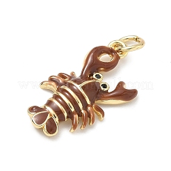 Латунные микро проложить кубического циркония подвески&nbsp;LS-KK-H255-01B-G04