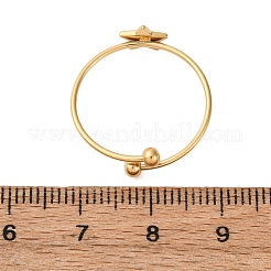 Кольцо-манжета из нержавеющей стали 304 для женщин&nbsp;RJEW-A071-01C-G