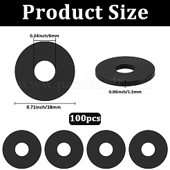 100 шт. нейлоновые плоские шайбы&nbsp;FIND-CP0003-32