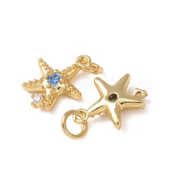 Латунные микро проложить кубического циркония подвески&nbsp;KK-C143-32B-G