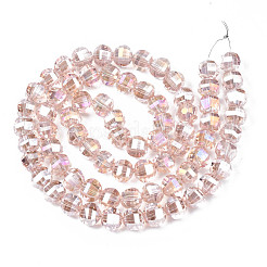 Гальванизируйте прозрачное стекло бисер нитей&nbsp;EGLA-N002-30-C03