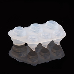 Силиконовые Молды для браслета из бусин с черепом&nbsp;DIY-L021-62