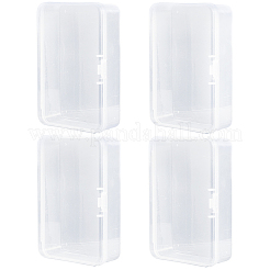 4 шт. Пластиковые коробки для хранения карт с откидными крышками&nbsp;CON-CP0001-017