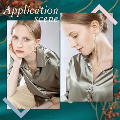 40 шт. 2 стиля филигранных подвесок из нержавеющей стали 201&nbsp;STAS-UN0035-73