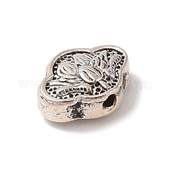 Сплавочные овальные бусины тибетского стиля &nbsp;TIBE-Q090-42AS