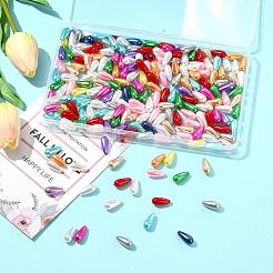 172 шт 102 г АБС пластик имитация жемчуга каплевидные бусины&nbsp;MACR-FS0002-24