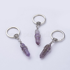 Брелок из натурального / синтетического смешанного камня&nbsp;KEYC-E023-08