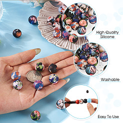 Пищевые экологически чистые силиконовые фокусные бусины&nbsp;SIL-TA0002-58